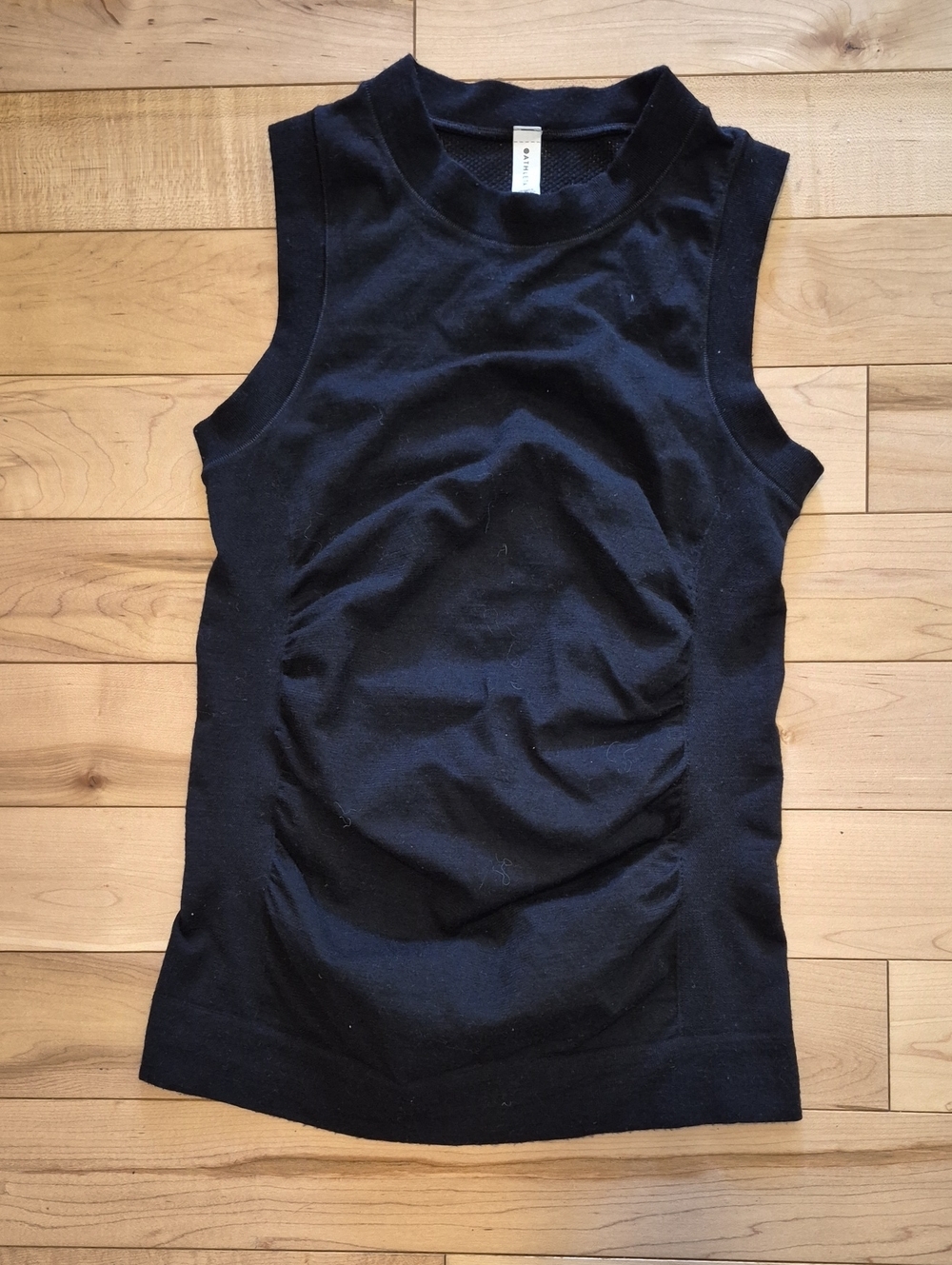Athleta Women's Size Small Sleeveless Black Top